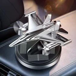 Solar car air freshener  aircraft rotating aromatherapy perfume car long lasting fragrance car interior decoration Accessories