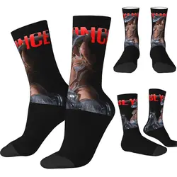 Men Socks Bee Queens B Stockings Winter Elegant Breathable Socks Printed Climbing Non-Slip Socks