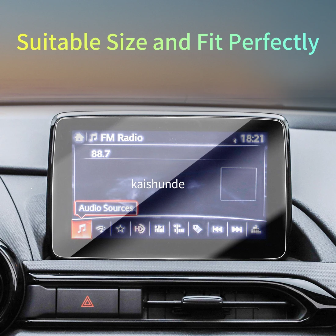 Car Stickers Meters Protector For 2023 Mazda MX5 Tempered Glass Protective Film Display Navigation Vehicle Accessories