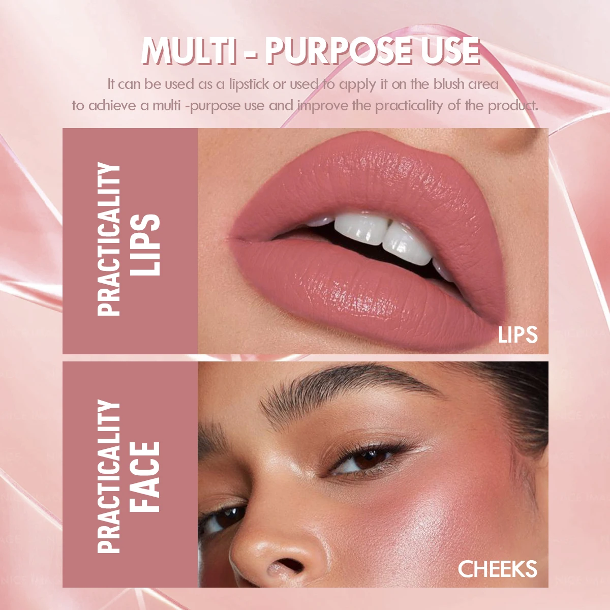 Moisturizing Plump Brighten Lip Lipstick Tint Water Light Solid Lip Gloss Glass Tea Russet Lip Glaze Makeup Cosmetics Beauty