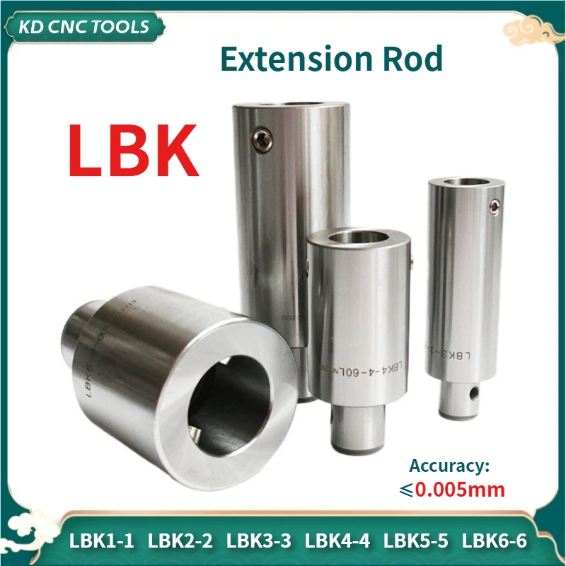 

KD CNC BT30 BT40 NT30 NT40 SK40 LBK1 LBK2 LBK3 LBK4 LBK5 LBK6 extension rod LBK EWN RBH SDJ precision extension rod tool holder