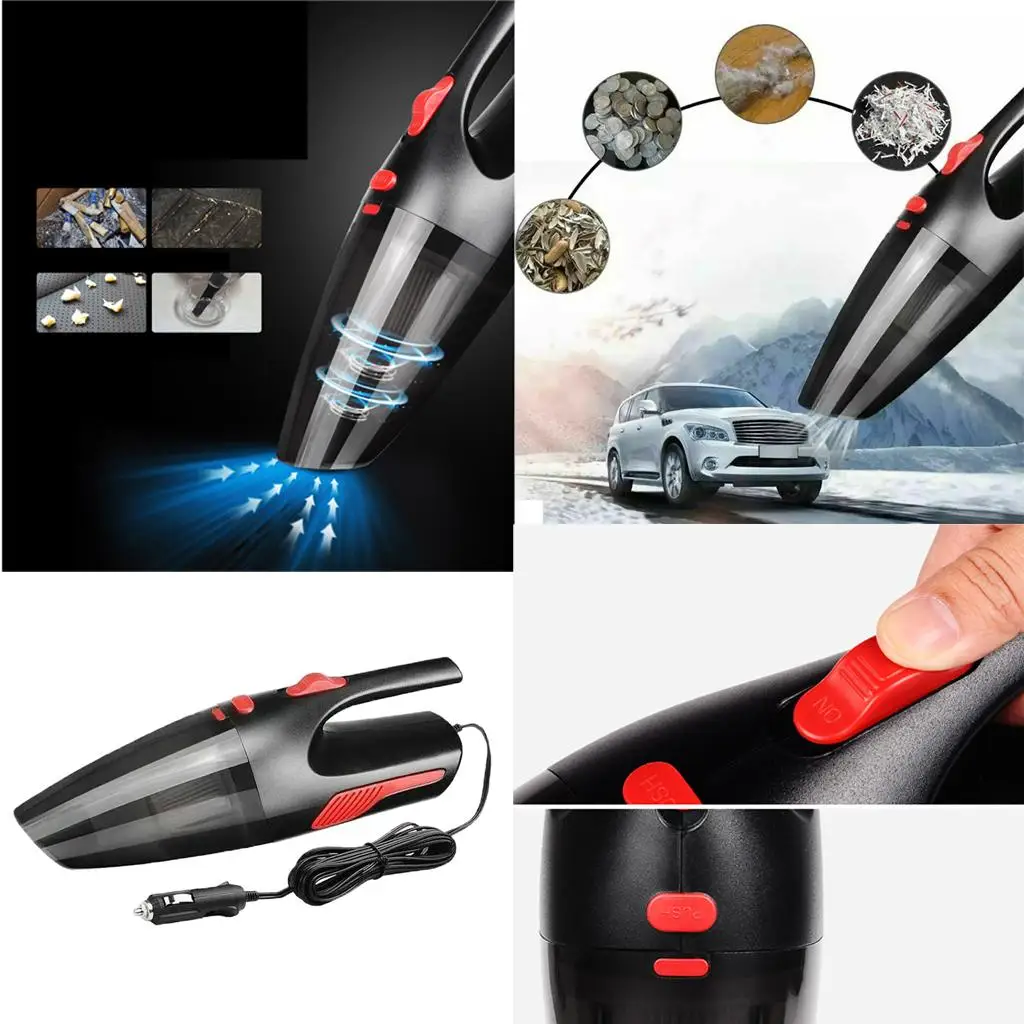 Автомобильный пылесос Мини Портативный легкий вертикальный домашний швабра