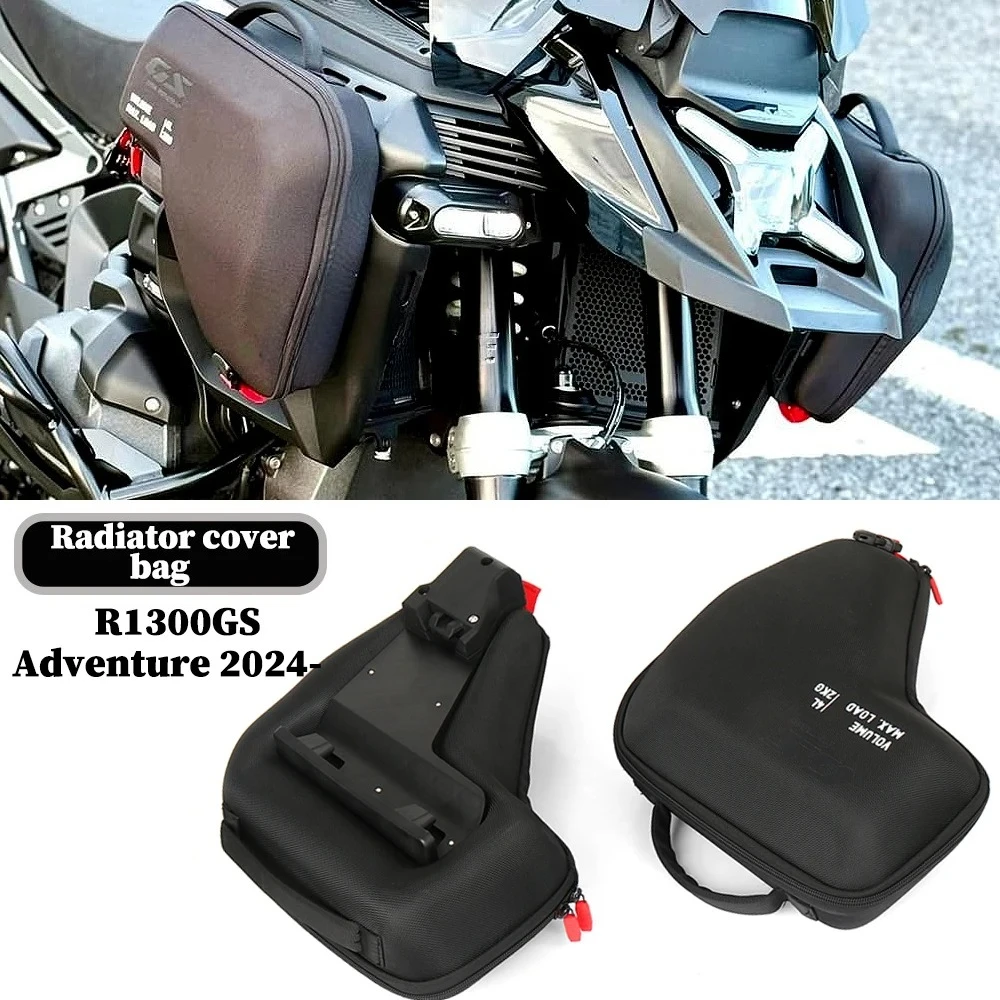 

Для BMW R 1300 GS ADV R1300GSA 2024-аксессуары для мотоциклов, обтекатель, левый и правый, сумки на капот радиатора, водонепроницаемая сумка-чехол для радиатора