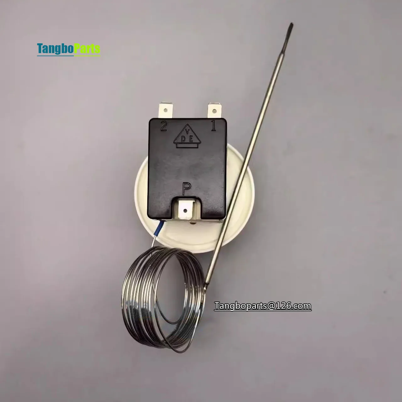 Stove Oven Fryer Spare Parts 60-400 Degree Capillary 2000mm TU.FDT T150 CA400C Adjustable Temperature Switch