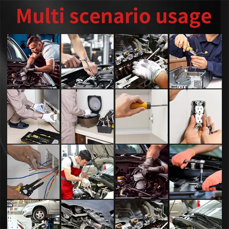 216pcs 소켓 렌치 도구 상자. 래칫 렌치 도구 세트, 빠른 래칫 렌치의 소켓 세트 - 썸네일 6