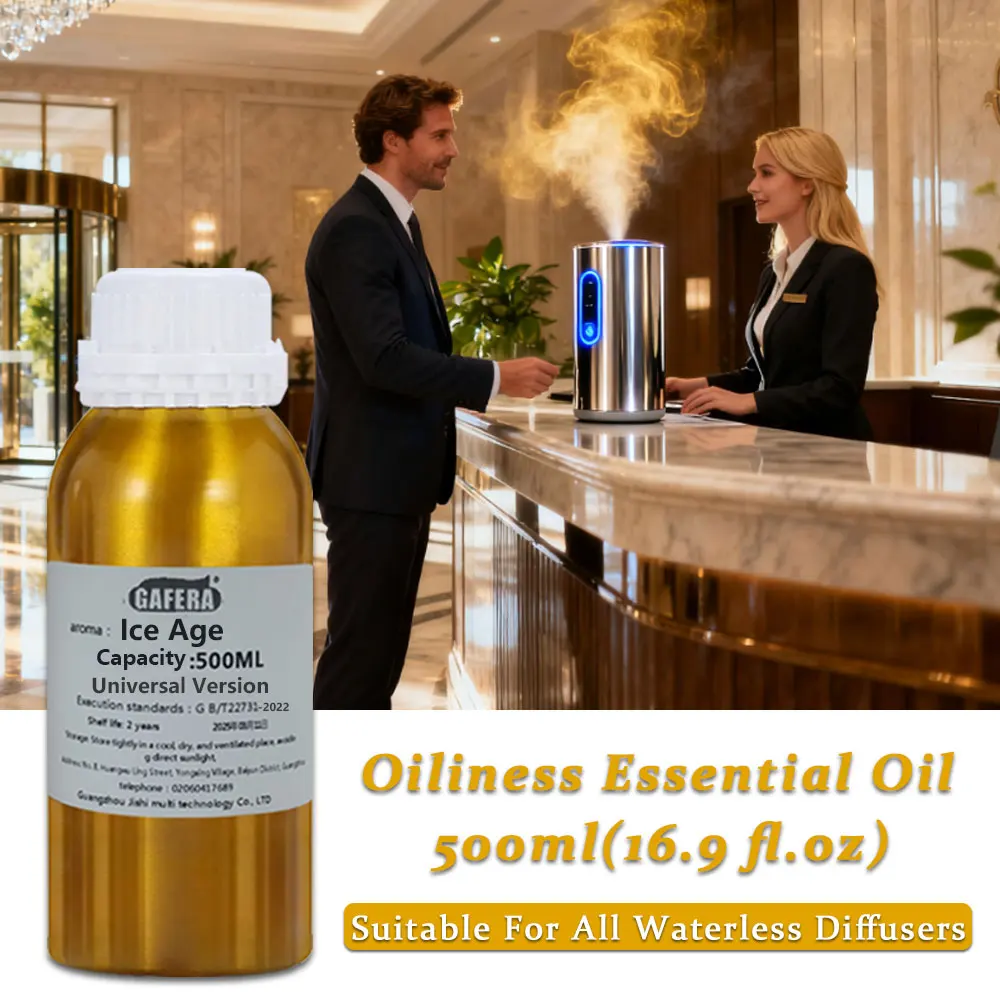 

Эфирное масло GAFERA 500 мл (16,9 жидких унций) Эфирное масло Шантри-La - для всех безводных диффузоров, диффузор для отелей/клуба, пополняющие ароматерапевтические масла