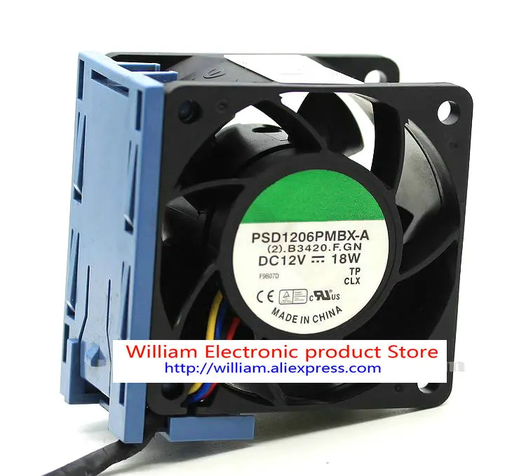 Original 2B06038B12G PSD1206PMBX-A 12V 18W for DL180 G6 G7 Server Fan SN: 519199-001