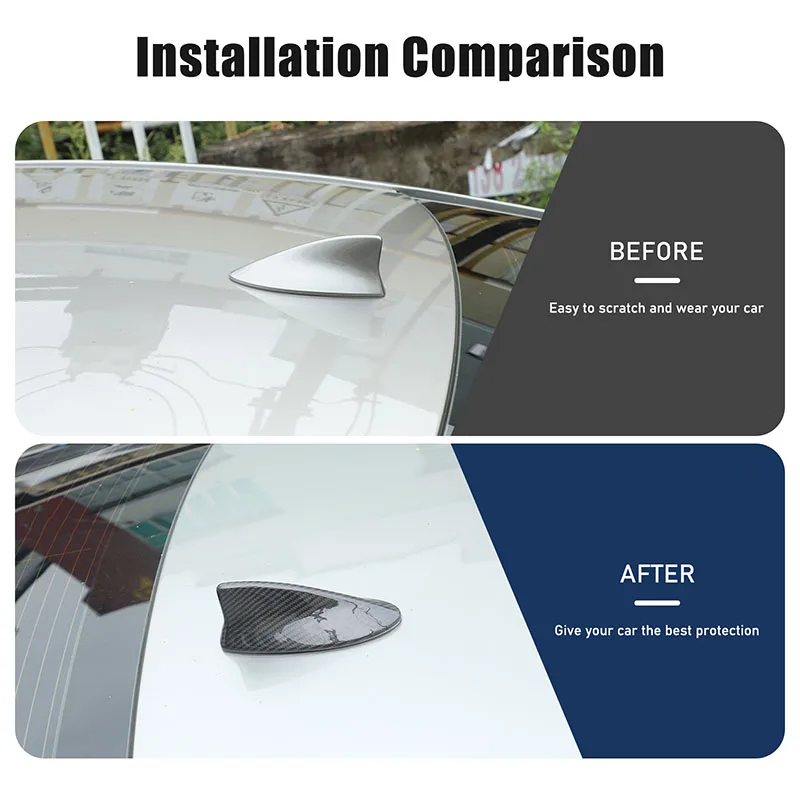 For LEXUS LS ES IS LX NX CT RC UX LM RX Car Shark Fin Antenna Cover Radio Signal Base Exterior Trim Accessories