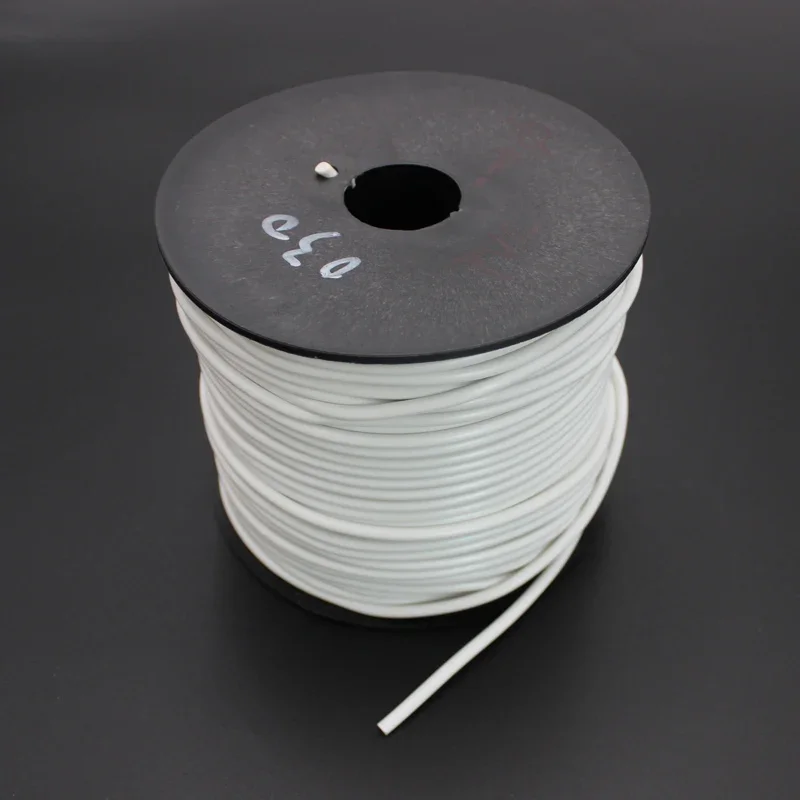 dia 4mm 100meters  White PVC plastic welding wire/rods diameter for floor soldering