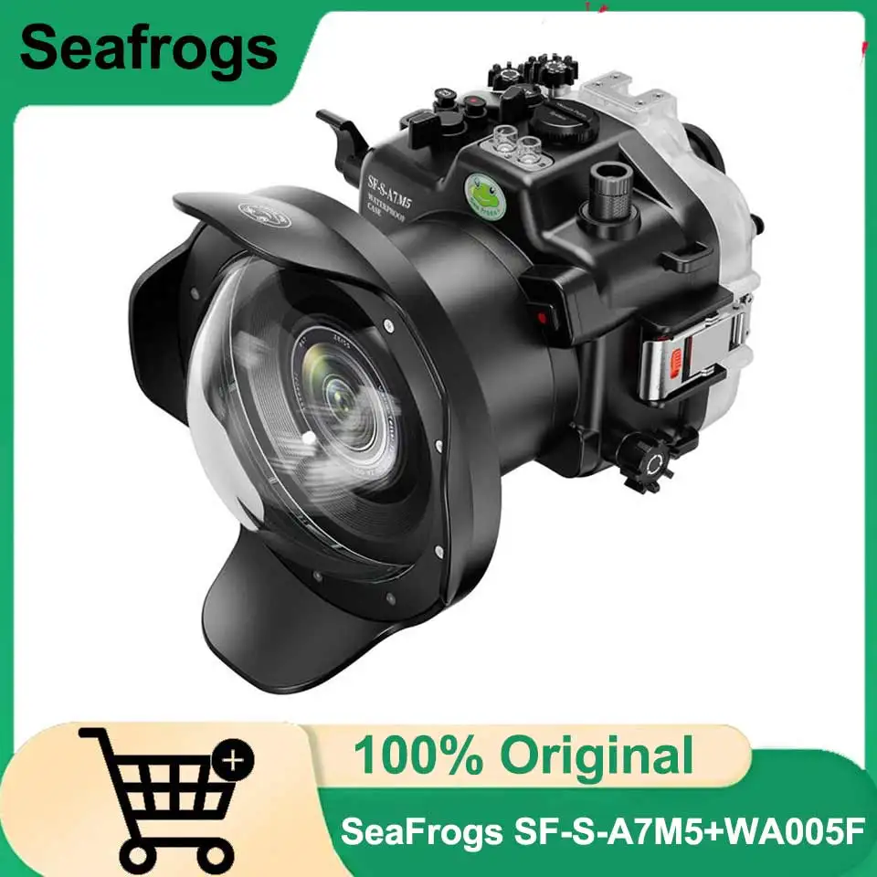 

Подводный бокс SeaFrogs с купольным портом WA005F для Sony A7M5