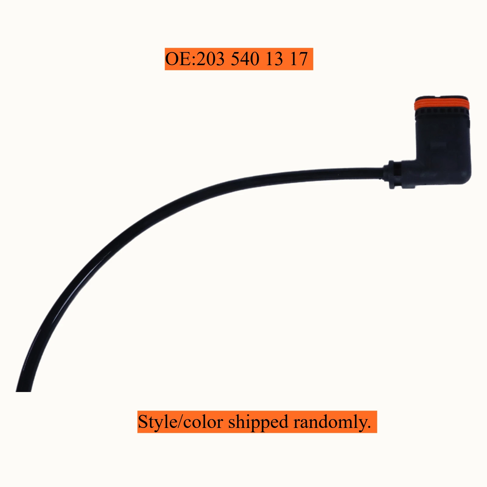 Rear Left ABS Wheel Speed Sensor For Mercedes-Benz CLK55 AMG CLK350 C280 C240 CLK320 CLK550 CLK63 AMG C32 AMG C230, 2035401317