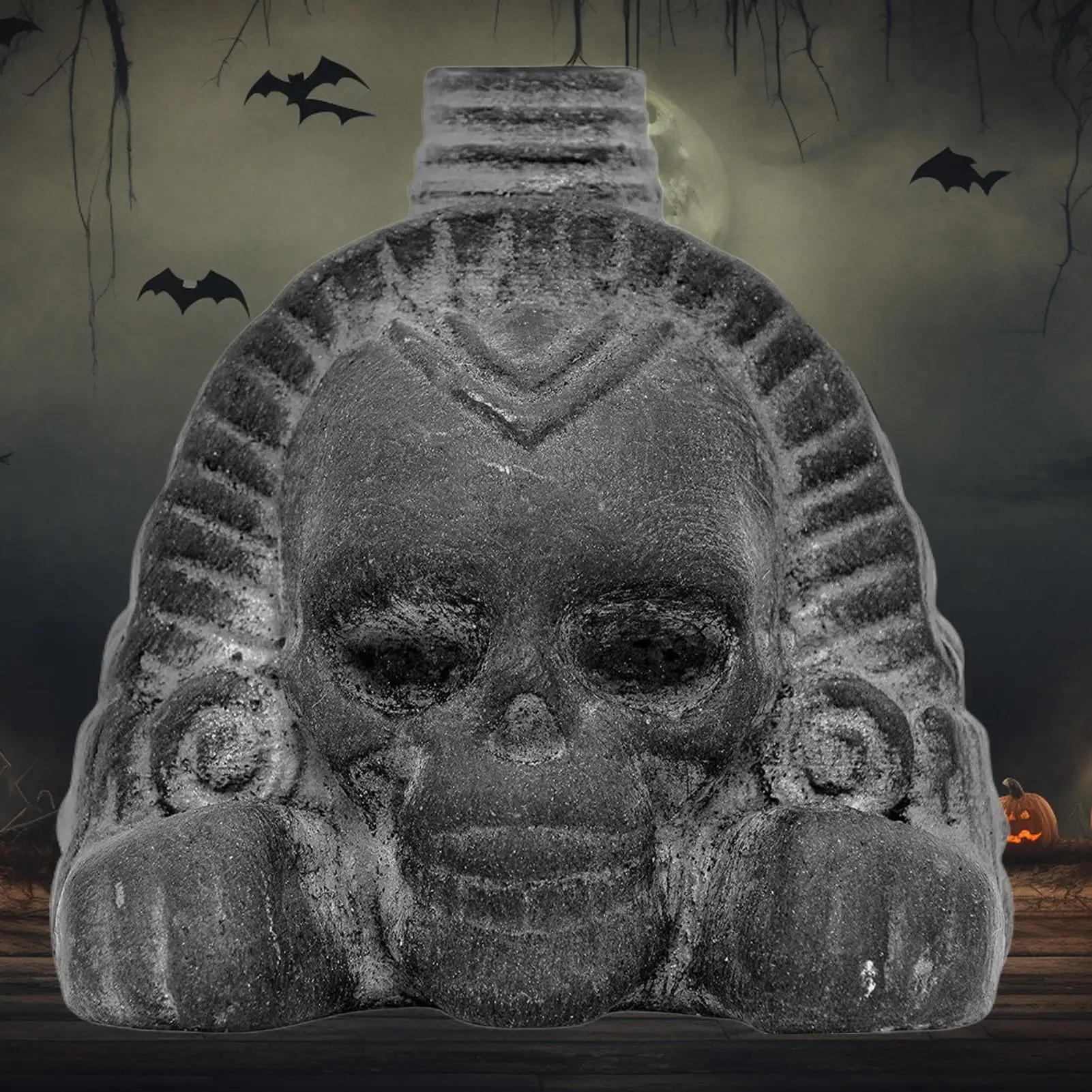 Gothic Aztec Whistle Loud Spookys Aztec Scary Death Whistle Realistic Human Screaming Aztec Ghost War Whistle Skull Head Toy
