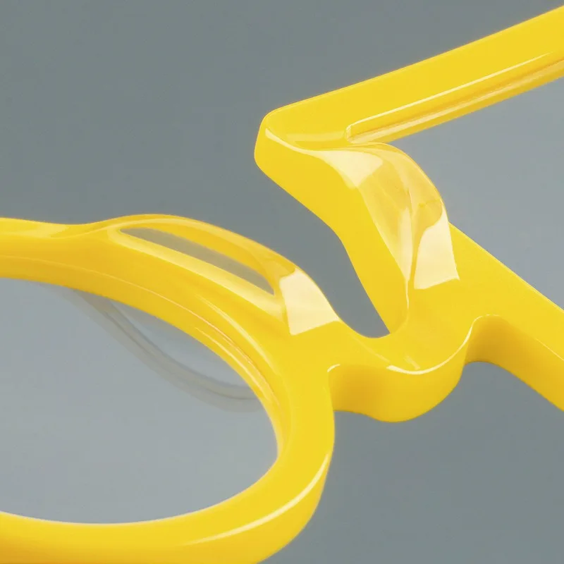 Progressive Prescription Glasses Custom Photochromic Myopia Optical Lens Eyewear Women Round Eyeglasses Acetate Frame