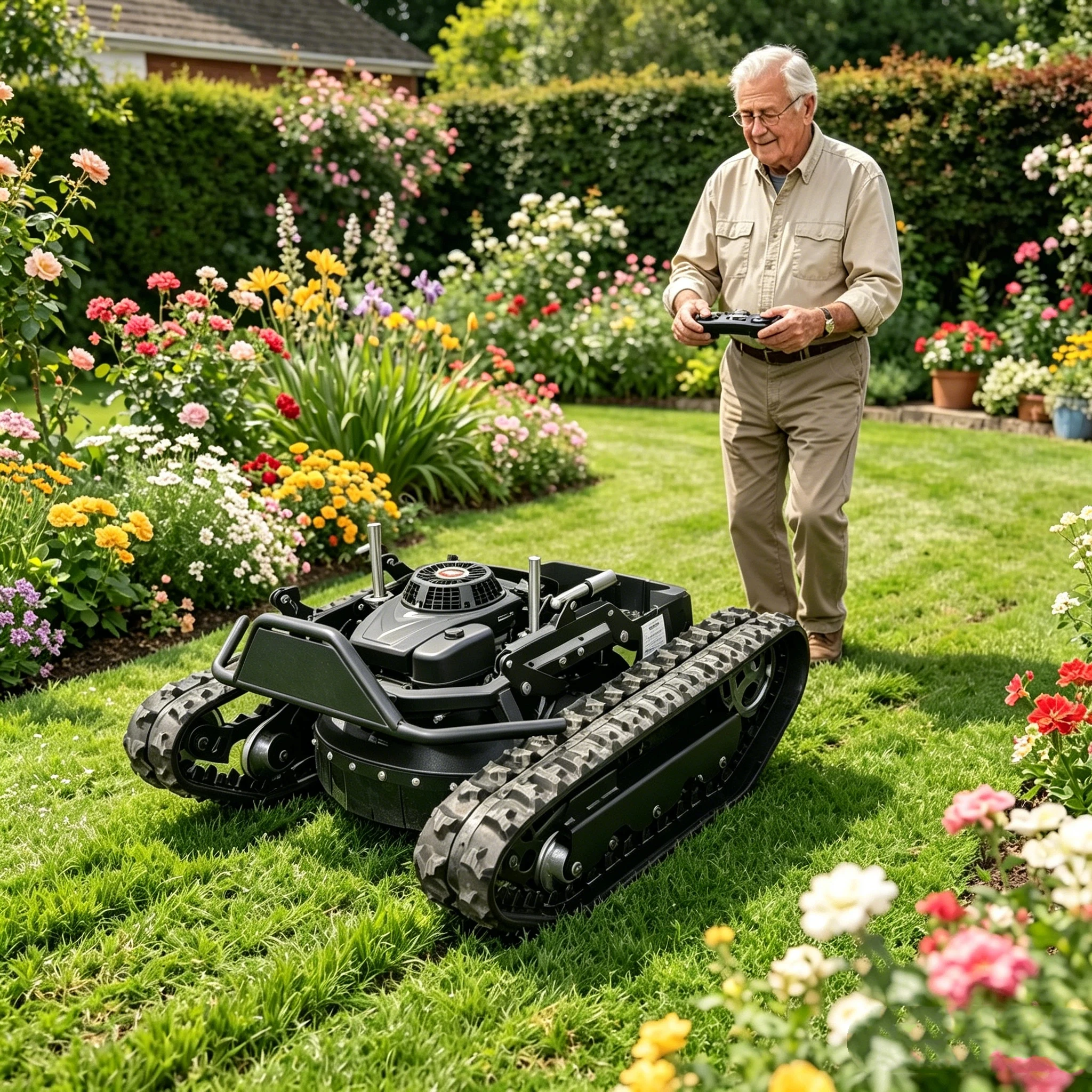 

Универсальная всесезонная газонокосилка для любой местности с дистанционным управлением, многофункциональная, интеллектуальная, автоматическая, для наружного применения