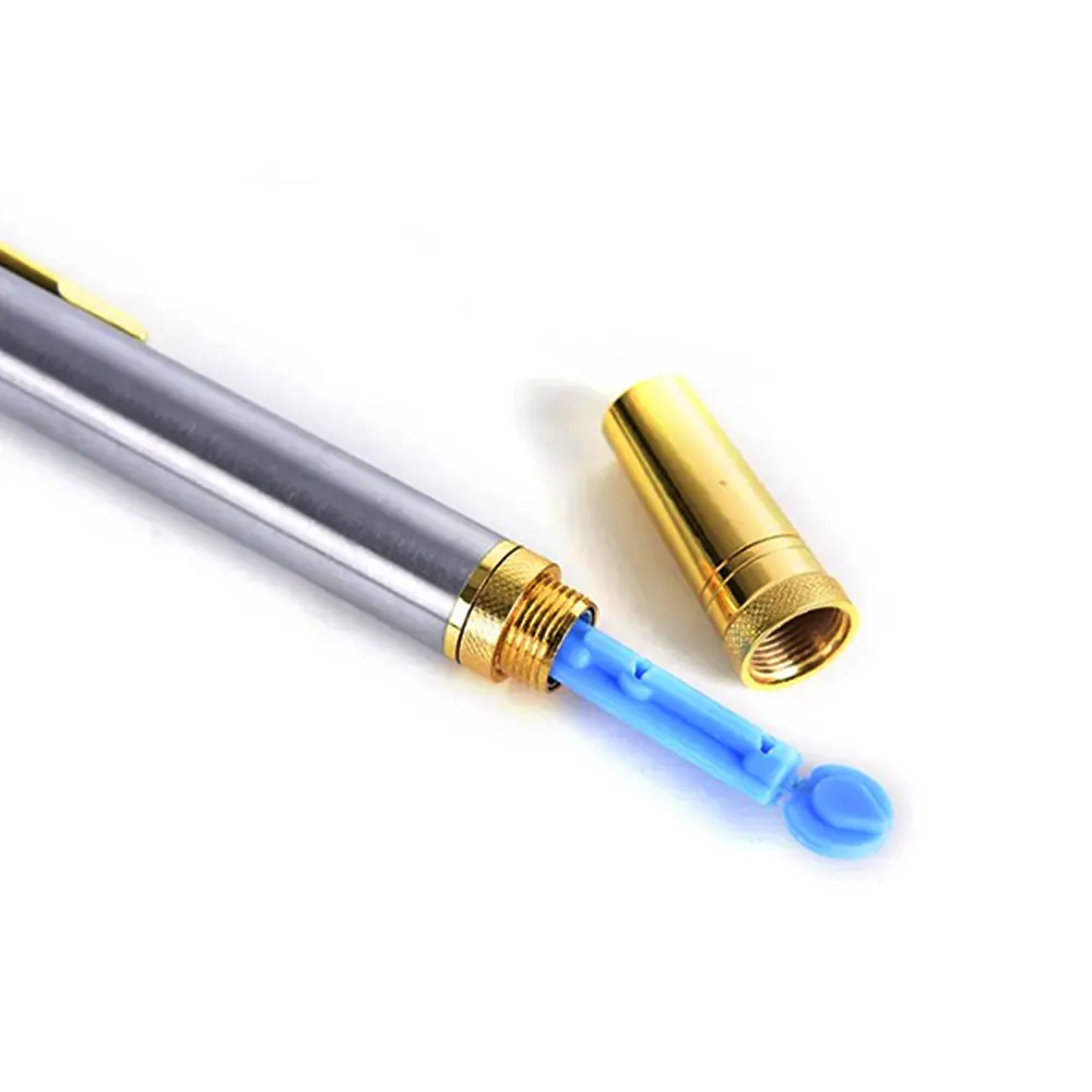 1 قطعة الفولاذ المقاوم للصدأ Lancet نقطة القلم إراقة الدماء الوخز بالإبر العلاج بالتدليك مقبض أدوات + 50 قطعة لانسيت الدم القابل للتصرف #5