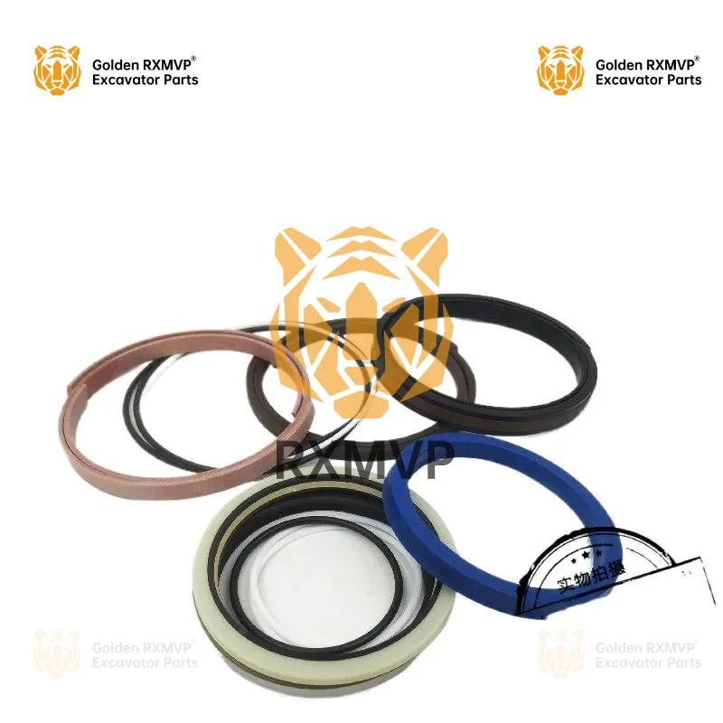 For Doosan daewoo dh dx300LC Big Arm Middle Arm Bucket Arm Oil Cylinder Oil Seal Repair Kit Excavator Accessories