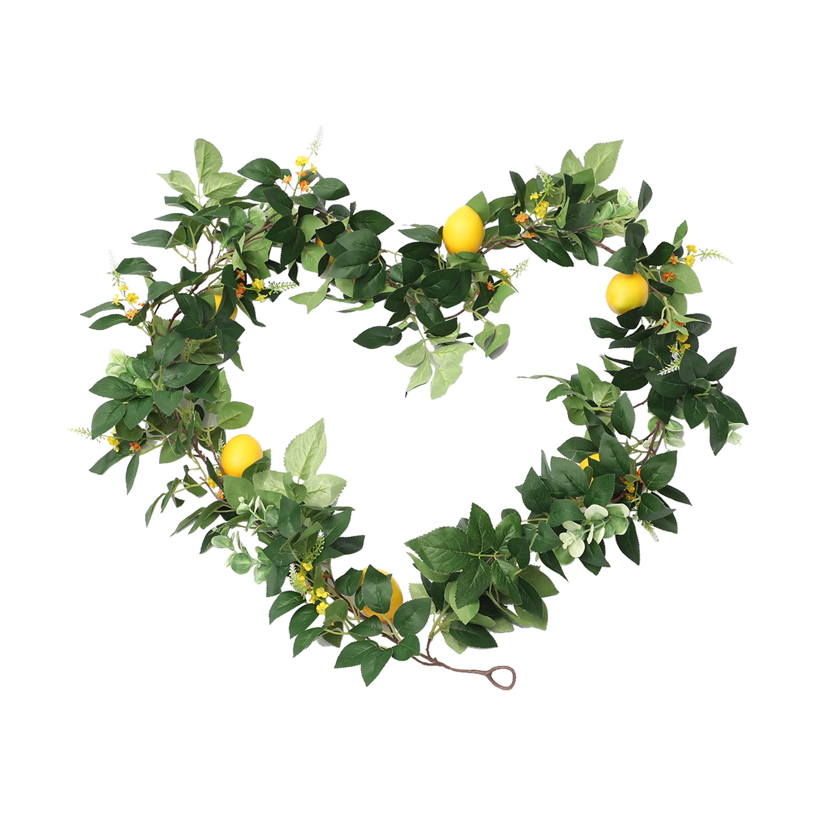 

Eucalyptus Lemon Vine Branches Artificial Flowers Floral Decorations Wedding Party Garden Decoration Realistic Garland