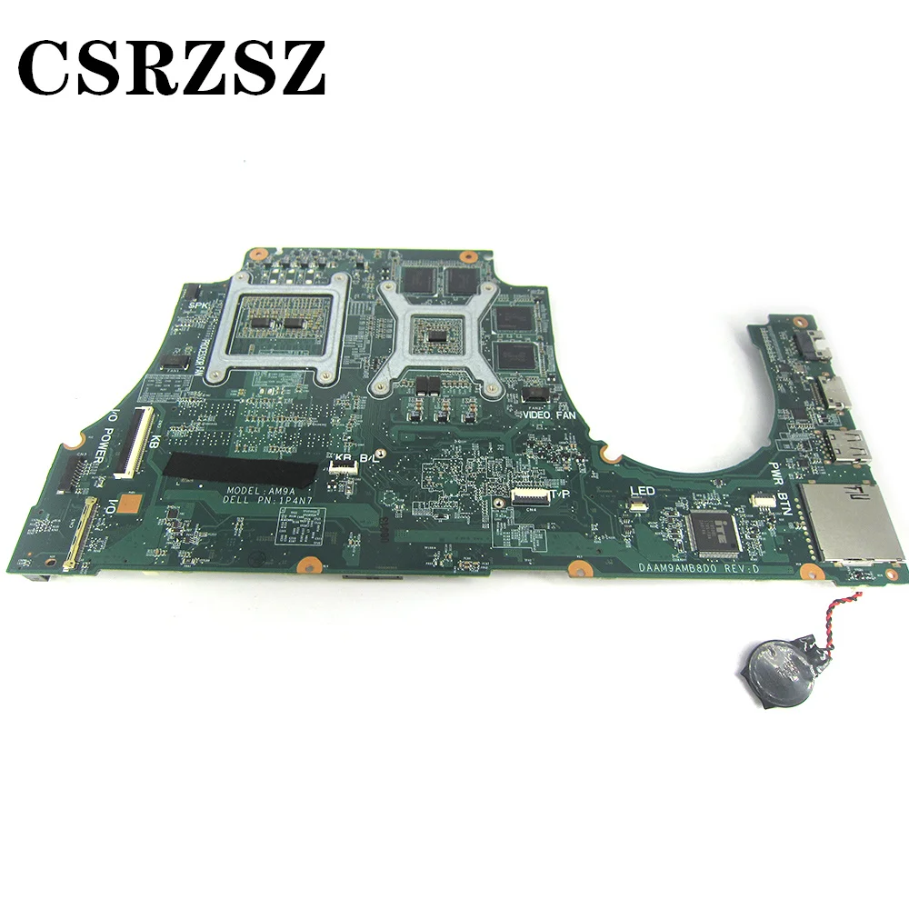 Mainboard For Dell inspiron 7559 with i5-6300u/i7-6500 Laptopmotherboard CN-0NXYWD 0NXYWD NXYWD DAAM9AMB8D0 Fully Test work well