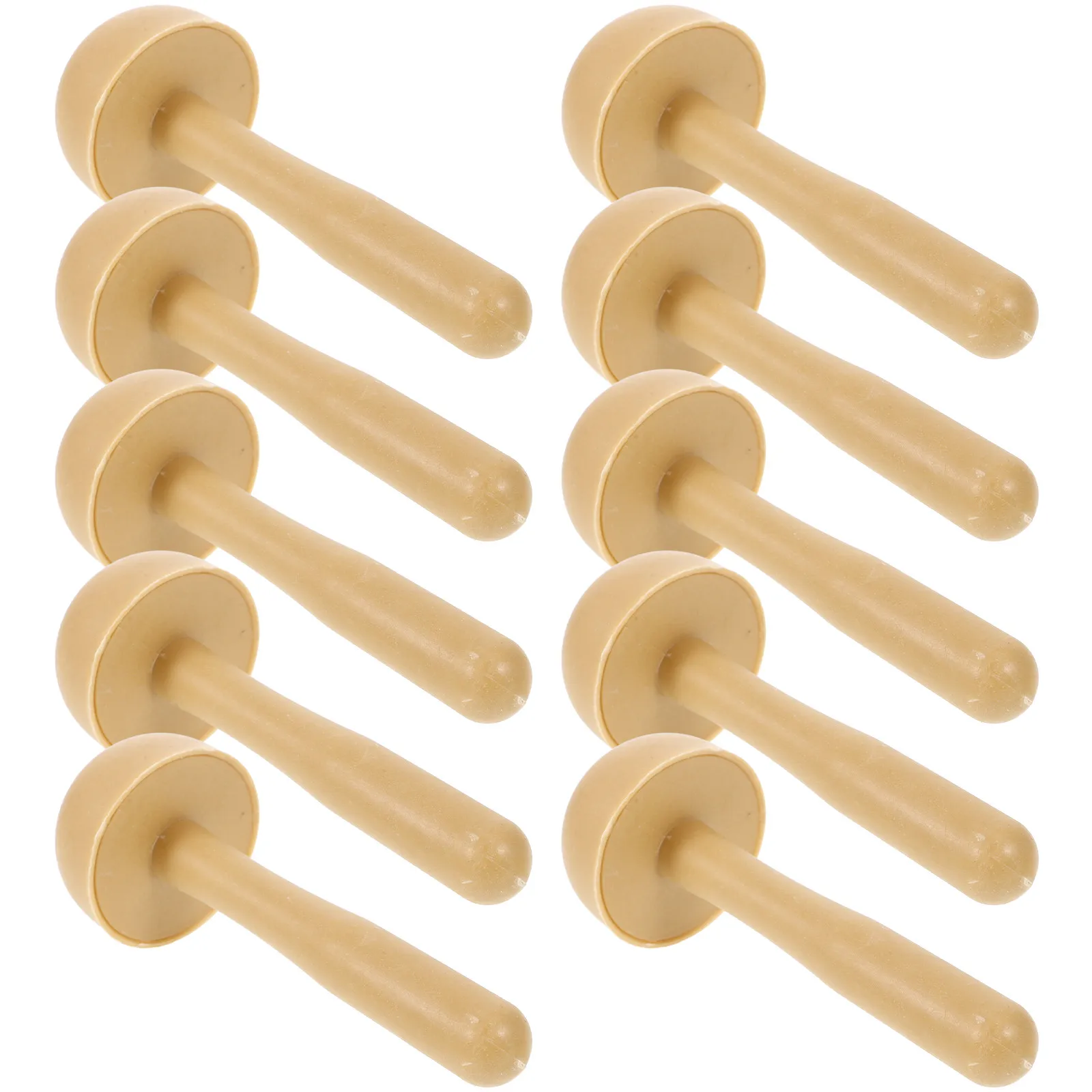 10Pcs Mushroom Tool Plastic Roller Ideal for Ink Rubbing Printmaking DIY Craft Painting Supplies Ink Rubbing Tool