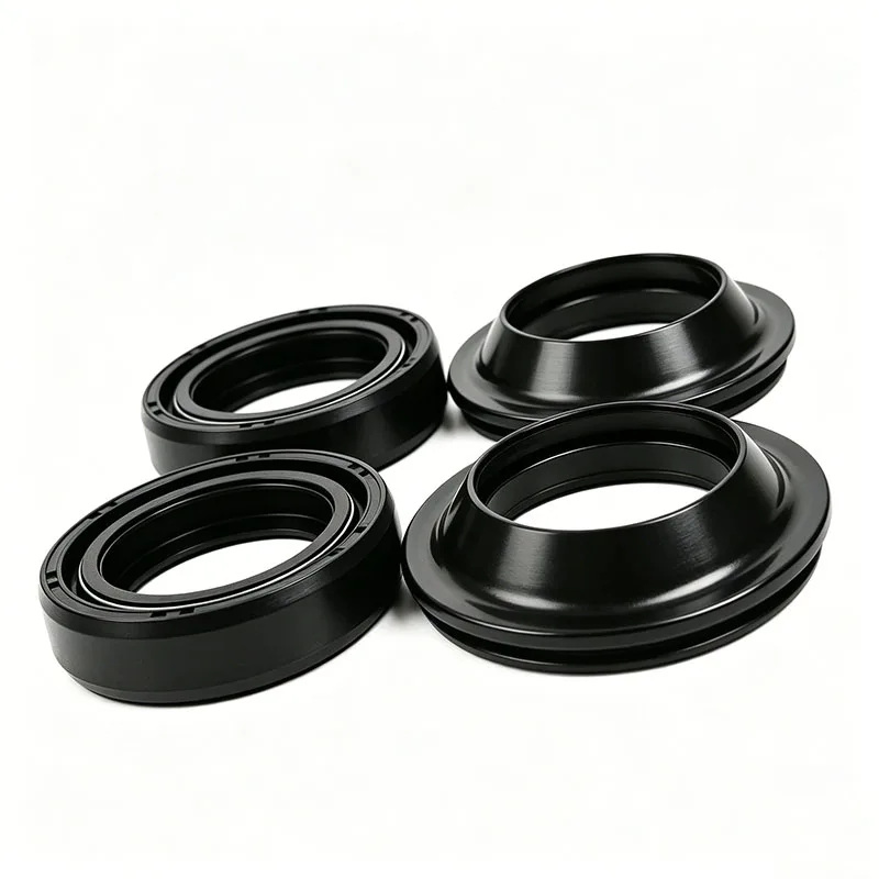 Retén de aceite y guardapolvo de horquilla delantera de motocicleta 33x46x11 para Suzuki RM80 RM125 GN250 GSX250 RM 80 RM 125 GN 250 GSX 250 GS300 GS 300