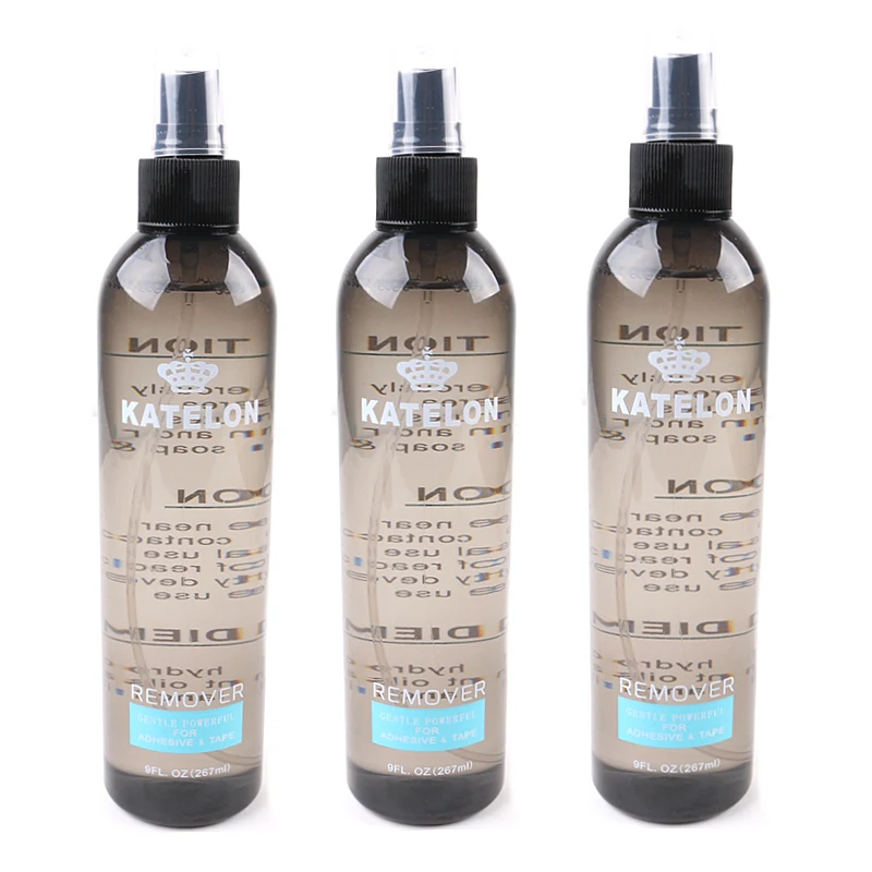 2 butelki 9 Oz 267 ml Katelon Remover do dwustronnych taśm do przedłużania włosów/koronki z przodu/koronki/wątek skóry/włosy Toup — zdjęcie 6