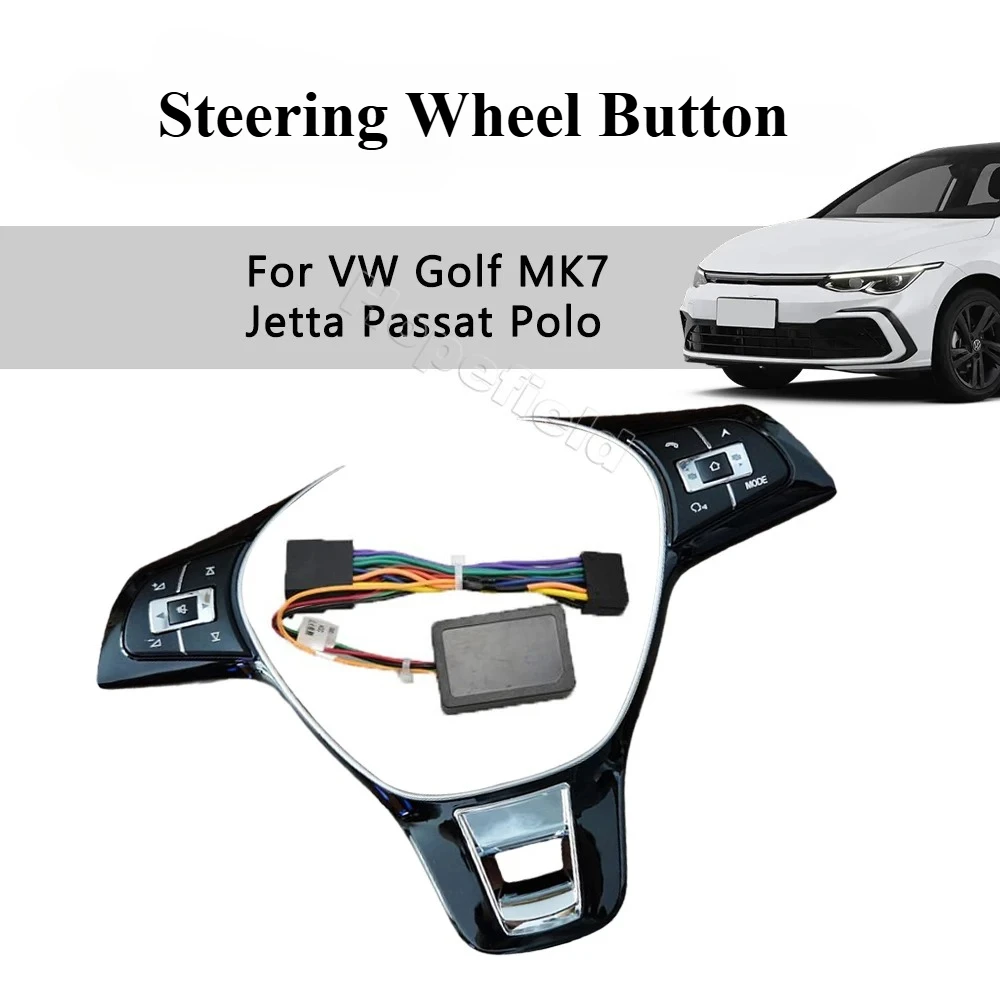 

Multifunction Navigation Media Steering Wheel Button Audio Switch For VW Passat B8 Jetta Golf MK7 Lamando Sagitar 2017 Interior