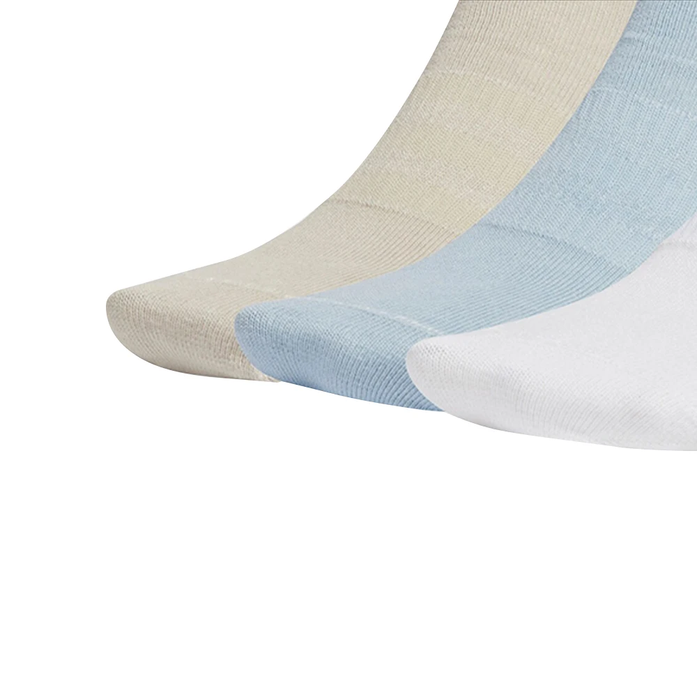 adidas Comfortable, Soft, Durable, Lightweight, and Snug-Fitting Cotton Socks—Unisex, 3-Pair Pack, 3 Colors IY8792