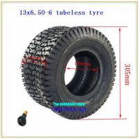 13X6.50-6 Vacuum Tires Tubeless Tyres for ATV Go-kart Mower 13 Inch Vacuum Widening Tyre Lawn Tyre