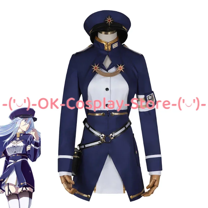 

Anime 86 Eighty Six Bloody Regina Vladilena Milize Cosplay Costume Women Cute Dress With Hat Halloween Party Uniform Custom Made