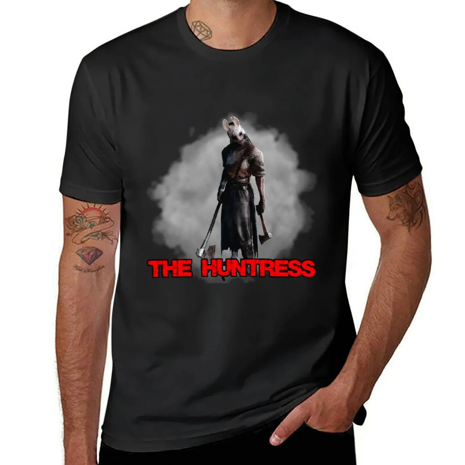 The Huntress x Fog T-Shirt oversizeds new edition plain black t shirts men