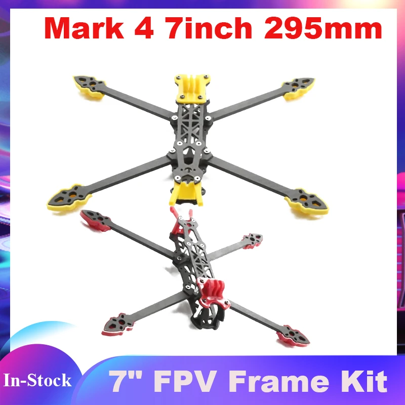 Mark Mark4 7inch 295mm with 5mm Arm Thickness Quadcopter Frame 3K Carbon Fiber for 7\