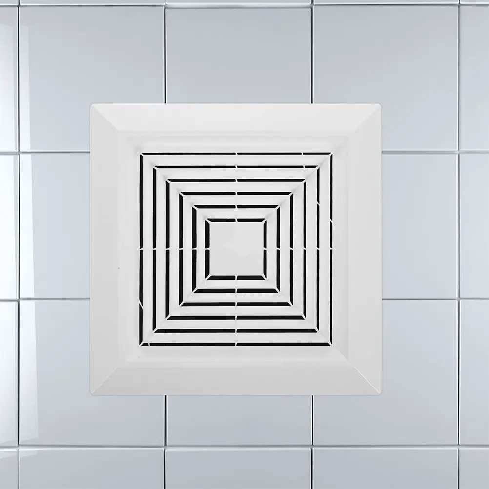 Square Ceiling Air Diffuser 2 Pack 9x9 Inch Bathroom Vent Cover Replacement Quiet Uniform Airflow
