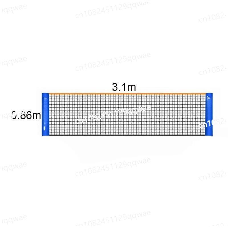Portable Badminton and Tennis Nets with Adjustable Height of 3m/4m/5m/6m  Badminton Net with Portable Stand
