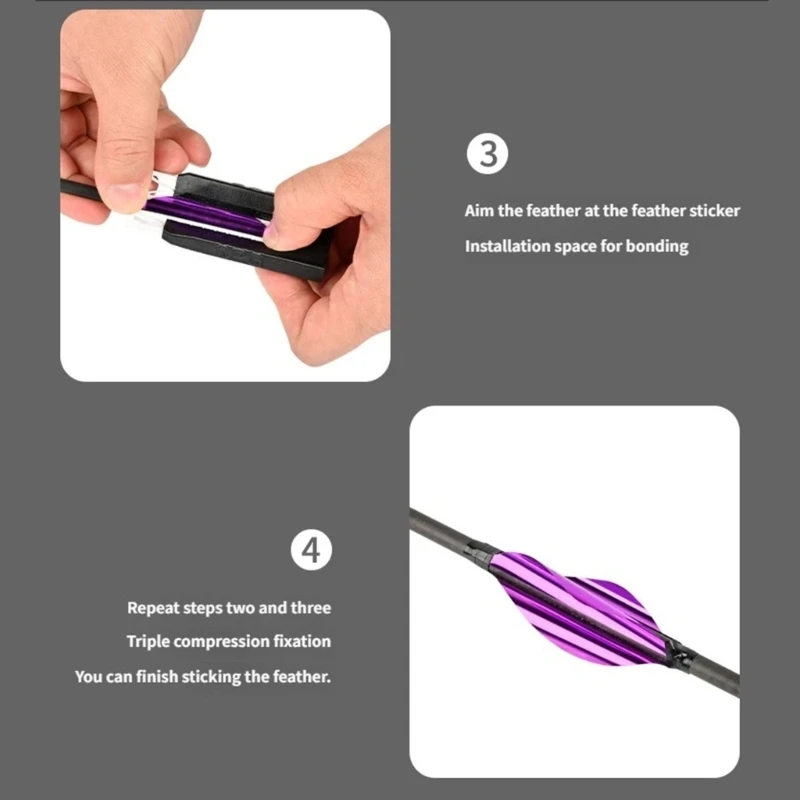Reusables Spirals Fletching Jigs With Accurate Alignment For Easy And Consistent Attachments