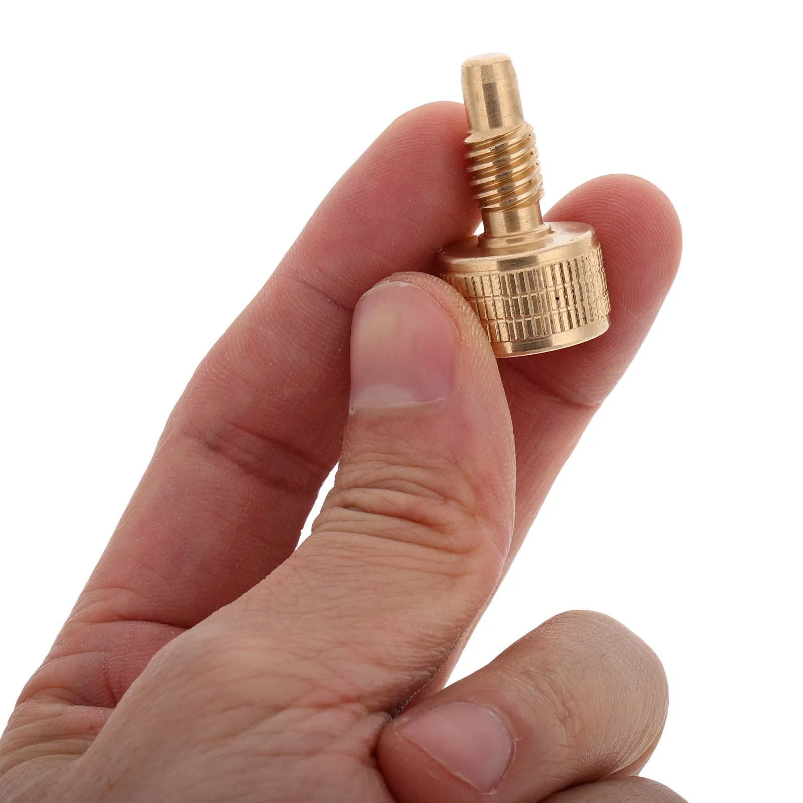 

Brass Billiard Cue Back Plug Screw for Pool Stick Weight Tuning Improved Stability and Balance Cue End Plug Replacement