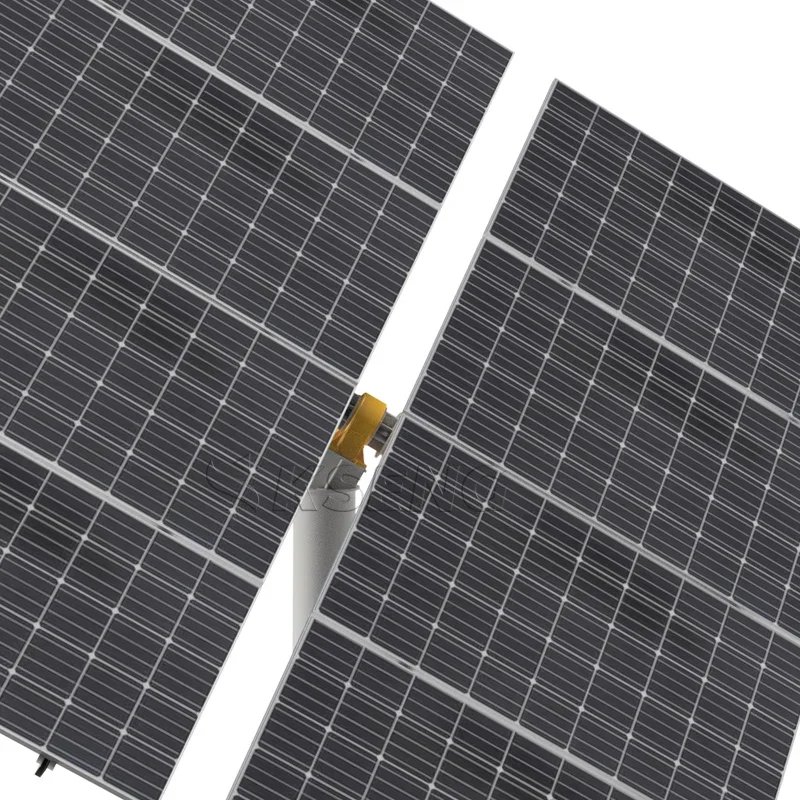 Single Post Automatic Solar Tracking Brackets Solar Panel Mounting with Advanced Solar Tracker Technology