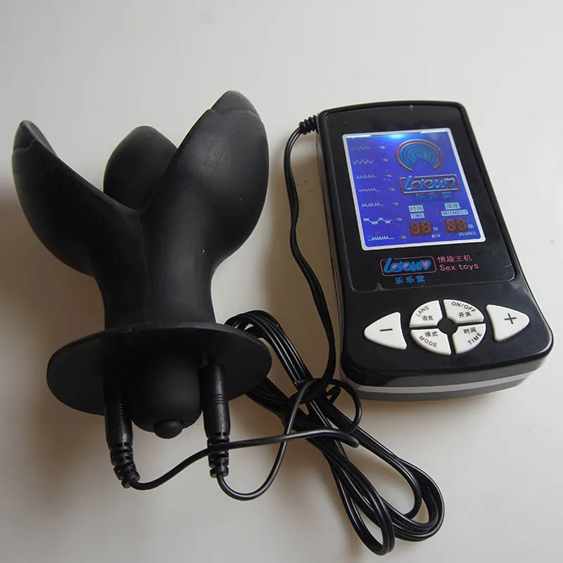 Electro BDSM Shock Anal Butt Plug,E stim E-stim Estim,Electrostimulation Electrostimulator,Sextoys Sex Toys,Electric Shocker