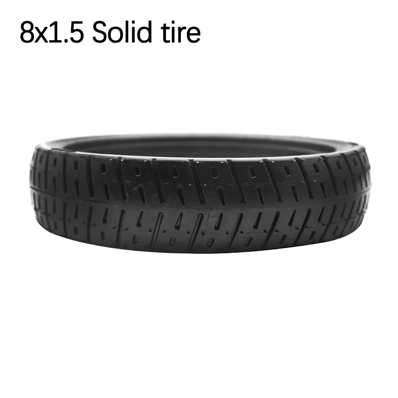 8x1.5Solid tire, suitable for 8-inch ultra-thin brushless wheel motor  replacement tire 8 