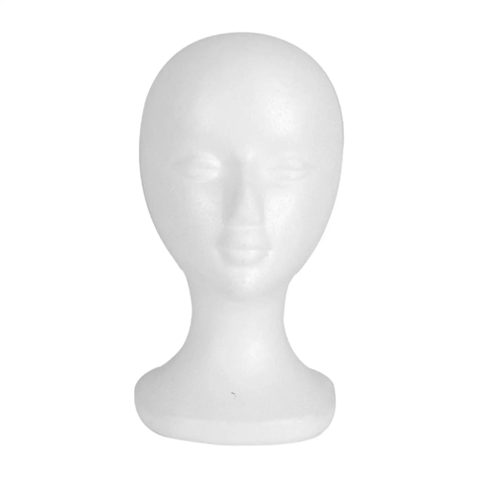 Mannequin Head Stand Model Scarf Jewelry Display Manikin Head Display Wig for Headphone Styling Sunglasses Barbershop