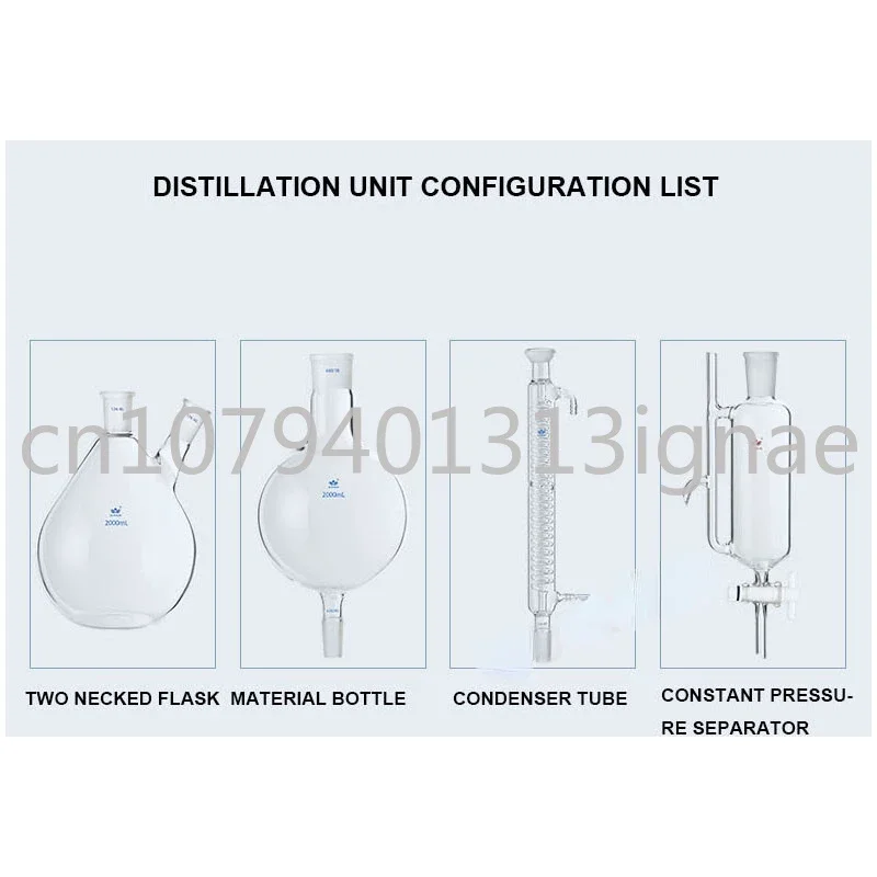 Essential oil extraction separator equipment, dew distillation equipment, distilled water machine