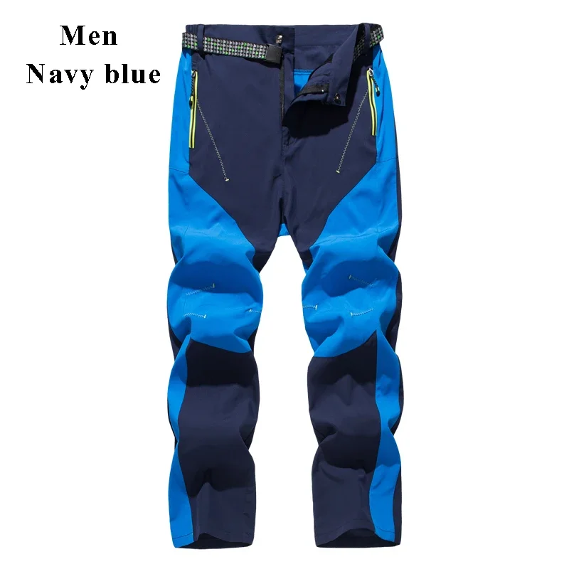 Spring Summer Men Women Quick-drying Pants Breathable Comfortable Waterproof Outdoor Camping Hiking Trousers PNT53