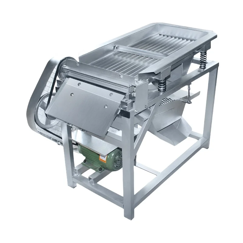 Commercial Green Hulling Bean Peeling Sheller Machine High Efficiency Pea Shelling Equipment