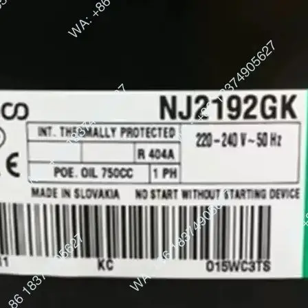 Adecuado para compresor de congelador NJ9226E NJ2212GK NJ9232E NJ9238E