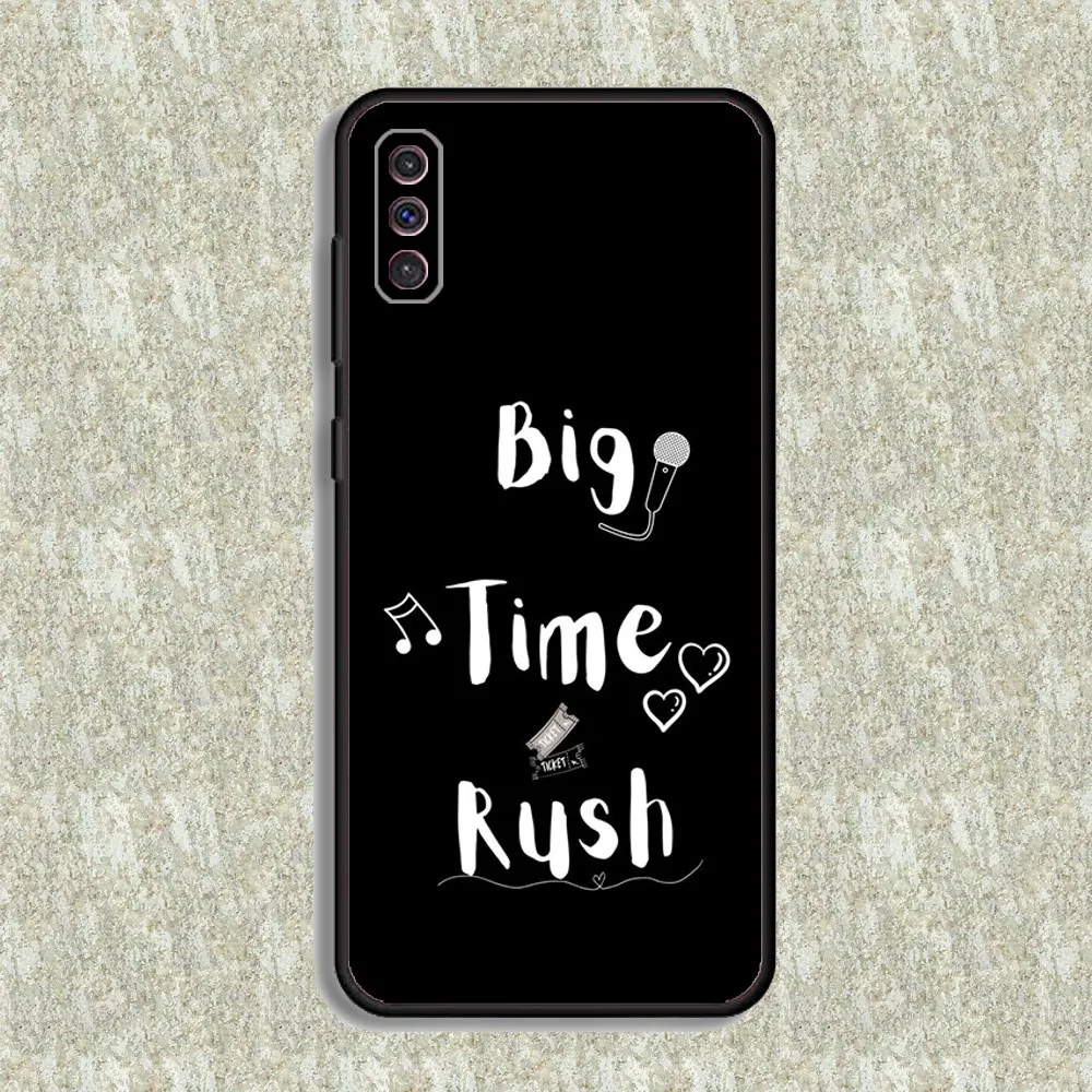 B-Big Time R-Rush Phone Case For Samsung S23,23,22,30,21,10,9,Note20 Ultra,Lite,Ultra,5G,Plus,FE,Black Soft Case