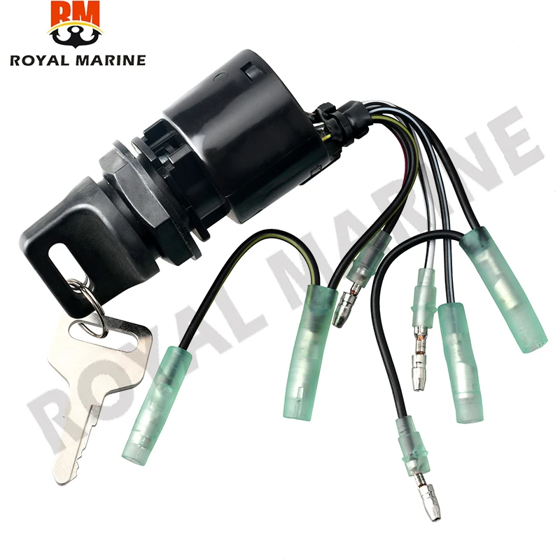 

35100-ZV5-013 35100ZV5013 Ignition Switch & Key for Honda 15-225HP BF115 BF135 BF150 BF200 BF225 Remote Control Box