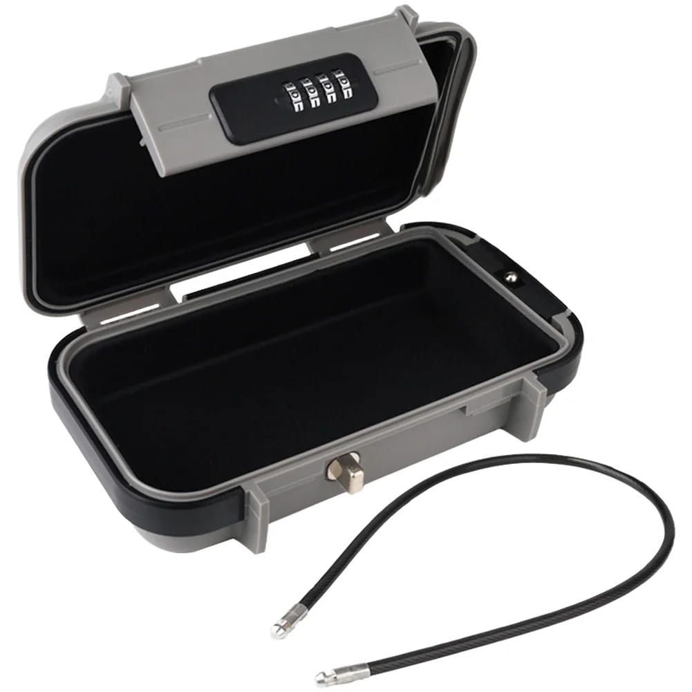 Waterproof Case Portable Travel Safe Beach Black,Gray,Blue,Orange,Pink 10,000 Combinations ABS Plastic Material