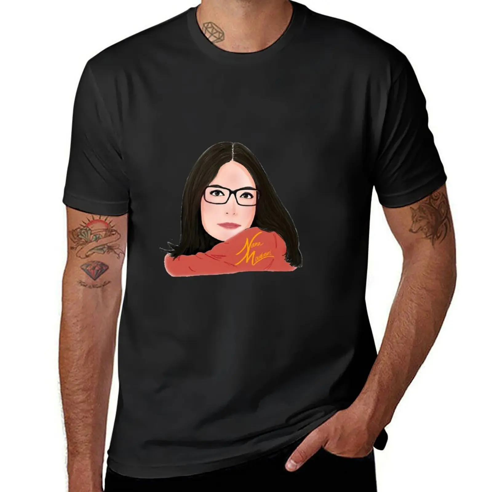 Nana Mouskouri T-Shirt aesthetic clothes quick drying mens t shirts pack