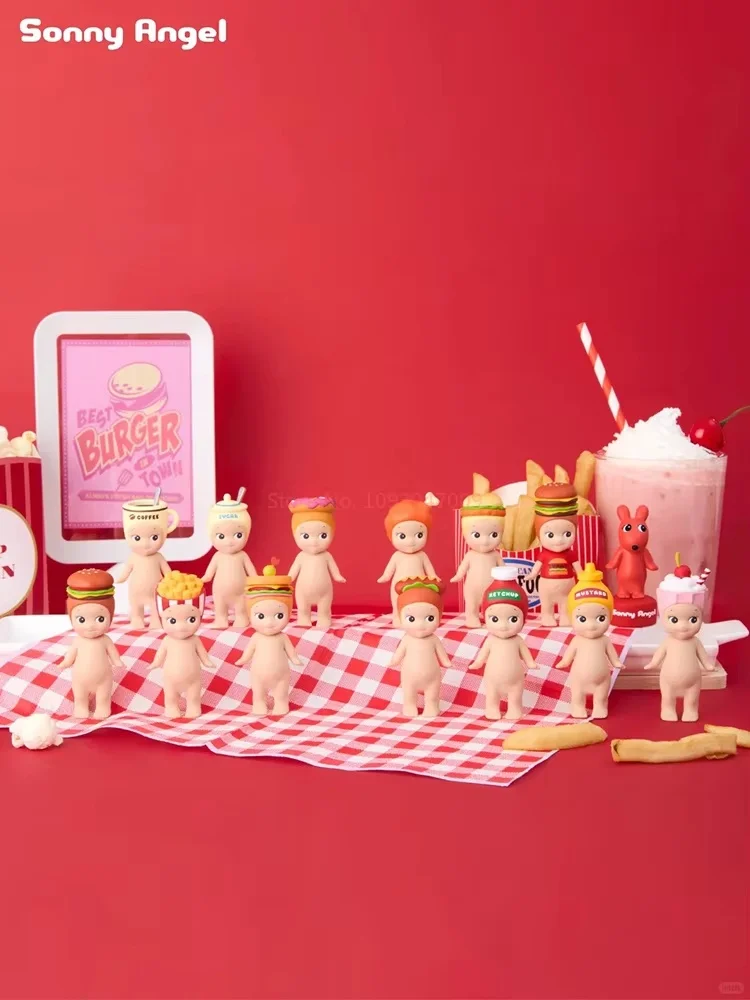 

Sonny Angel Mini Figure Snack Series Blind Box Mini Figure Cute Collectible Random Surprise Toy Gift for Girls