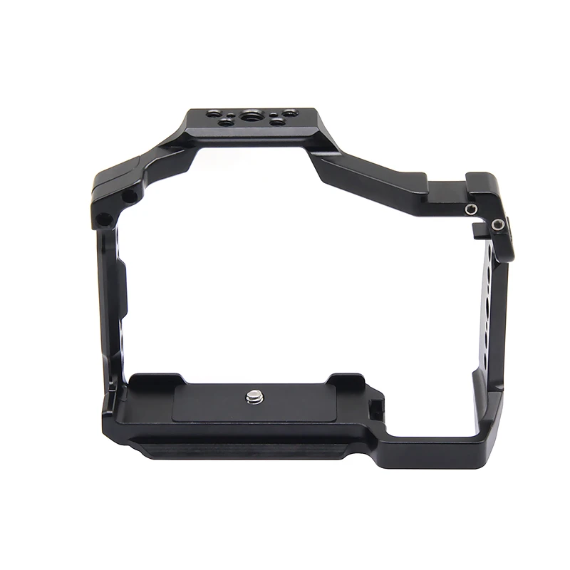 Camera Cage for Panasonic LUMIX S5II S52 Aluminum Alloy Camera Rabbit Case Protector with Cold Shoe Mount and 1/4 3/8\