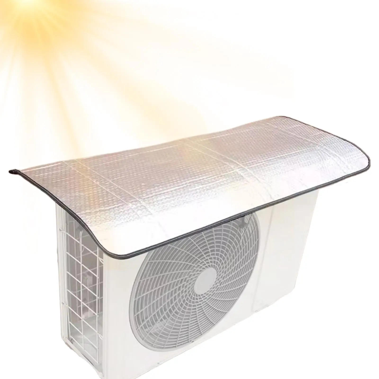 Outside AC Covers Outside Magnetic Split Air Conditioner Protection Waterproof UV Protection Sun Shade Heat-Insulated Rain Sheet